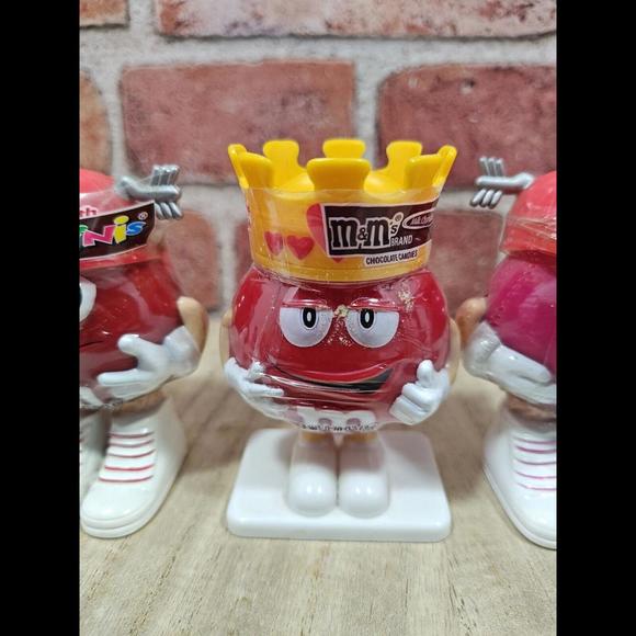 Set of 3 Valentines M&M's Minis Characters From 2000s New Sealed - Picture 3 of 6